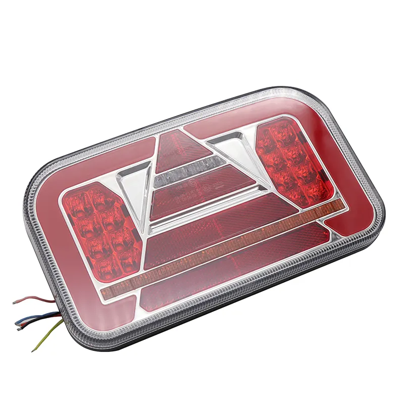 12v 24v ECE EMARK tail reverse dynamic trailer truck led tail light led rear combination light