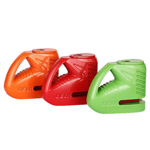 Verrou de <span class=keywords><strong>roue</strong></span> <span class=keywords><strong>antivol</strong></span> YH3354 pour motos, scooters électriques, vélos de route, mini disque de frein de sécurité, déverrouillage par clé - Product Image 2