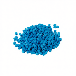 Perline Ilan Art Perler 5x5mm Blu Cielo, circa 500 pz, per artigianato - Product Image 2