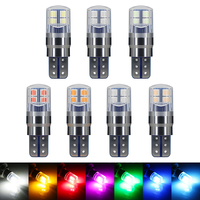 Bombilla LED para Auto YD T10, Nueva, 180LM, 1.8W, 12-24V, Multicolor, Blanco, Rojo, Azul, Verde, CANBUS, Sin Errores, Plug and Play, Disipador de Calor de Aluminio