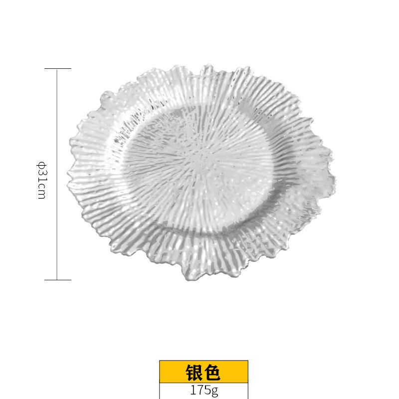 821 disque irrégulier-argent