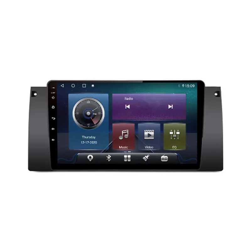 Araba radyo otomatik bölünmüş ekran araç ses Android 12 navigasyon BMW 5 serisi E53 X5 M5 e39 android araba radyo