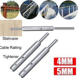 Kits <span class=keywords><strong>de</strong></span> Barandillas <span class=keywords><strong>de</strong></span> <span class=keywords><strong>Cable</strong></span>, <span class=keywords><strong>Tensor</strong></span> <span class=keywords><strong>de</strong></span> <span class=keywords><strong>Cable</strong></span> <span class=keywords><strong>de</strong></span> <span class=keywords><strong>Acero</strong></span> Inoxidable T316 para la Barra <span class=keywords><strong>de</strong></span> la Escalera, <span class=keywords><strong>Cable</strong></span> <span class=keywords><strong>de</strong></span> 4 mm, 5 mm - 5 mm - Product Image 3