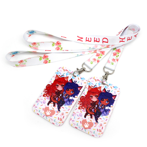 Promotional <strong>Cute</strong> Cartoon Anime Design Sublimation Personalized Mobilephone <strong>Lanyard</strong> Multi Sizes Id Card Holder <strong>Lanyards</strong> - Product Image 4