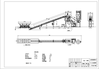 Línea de Producción de Hormigón Premezclado Modular HZS60, Silo de Cemento Horizontal o en Escamas Opcional, Fácil Exportación en Contenedor