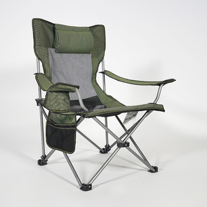 <span class=keywords><strong>Chaise</strong></span> de <span class=keywords><strong>camping</strong></span> pliable légère en métal moderne pour les vacances d'été, idéale pour la plage, le parc et les voyages - Product Image 3