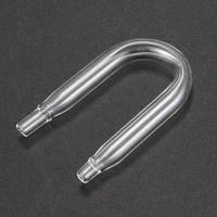Diffuseur de CO2 en verre pour aquarium avec clapet anti-retour, compteur de bulles, tube en U, ensemble de quatre pièces, fabriqué en Chine