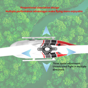 Ferngesteuerter 1:35 6CH 3D Kunststoff-Hubschrauber mit 6-Achsen-Gyroskop für Stabilen Flug, Elektrischer Antrieb, Perfekt für Kinder - Product Image 4