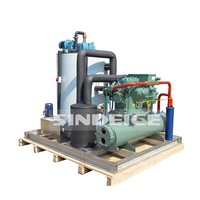 Chine meilleur SINDEICE 5 tonnes eau de mer flocon machine à glaçons machine à glace eau salée pour bateau de pêche