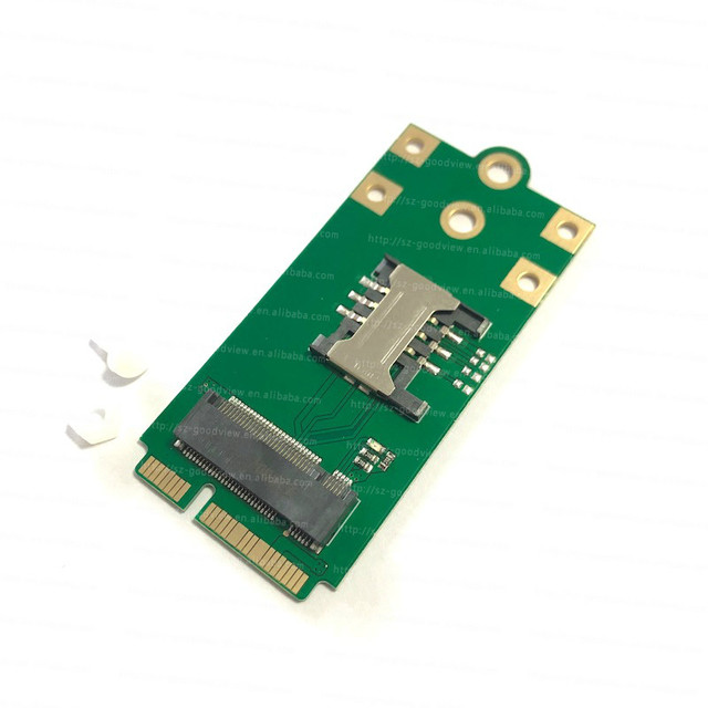 OEM M.2 NGFF B Key Key-B to Mini PCIE PCIe MPCIe Adapter Board for 5g Wifi Wireless Module SIM8200EA-M2 RM500Q-GL