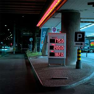 Letreros Luminosos LED para Precios de Gasolina, Pantalla de 7 Segmentos para Precios de Combustible, Servicio OEM/ODM, Resistente al Agua para Exteriores - Product Image 5