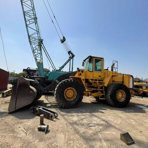 Chargeur d'occasion komatsu volvo cat L150E haute qualité Volvo moteur diesel avec godet prix pas cher dans la cour - Product Image 5