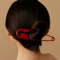 Grande épingle à cheveux en forme de broche, nouveau style, accessoire de coiffure tendance, épingle à cheveux en métal audacieuse