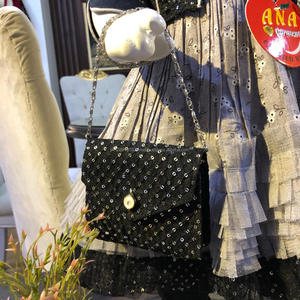 Vestido de algodón estampado con bolsa y gafas, vestido de bebé con diseño increíble y elegante - Product Image 5