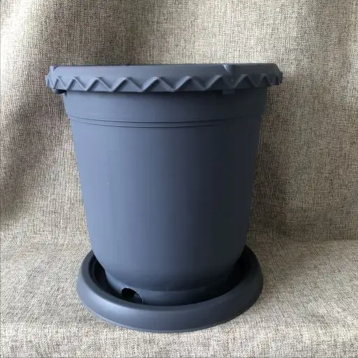 12L outdoor plastic flower pot for roses planting flower pot hot sale factory directly pot