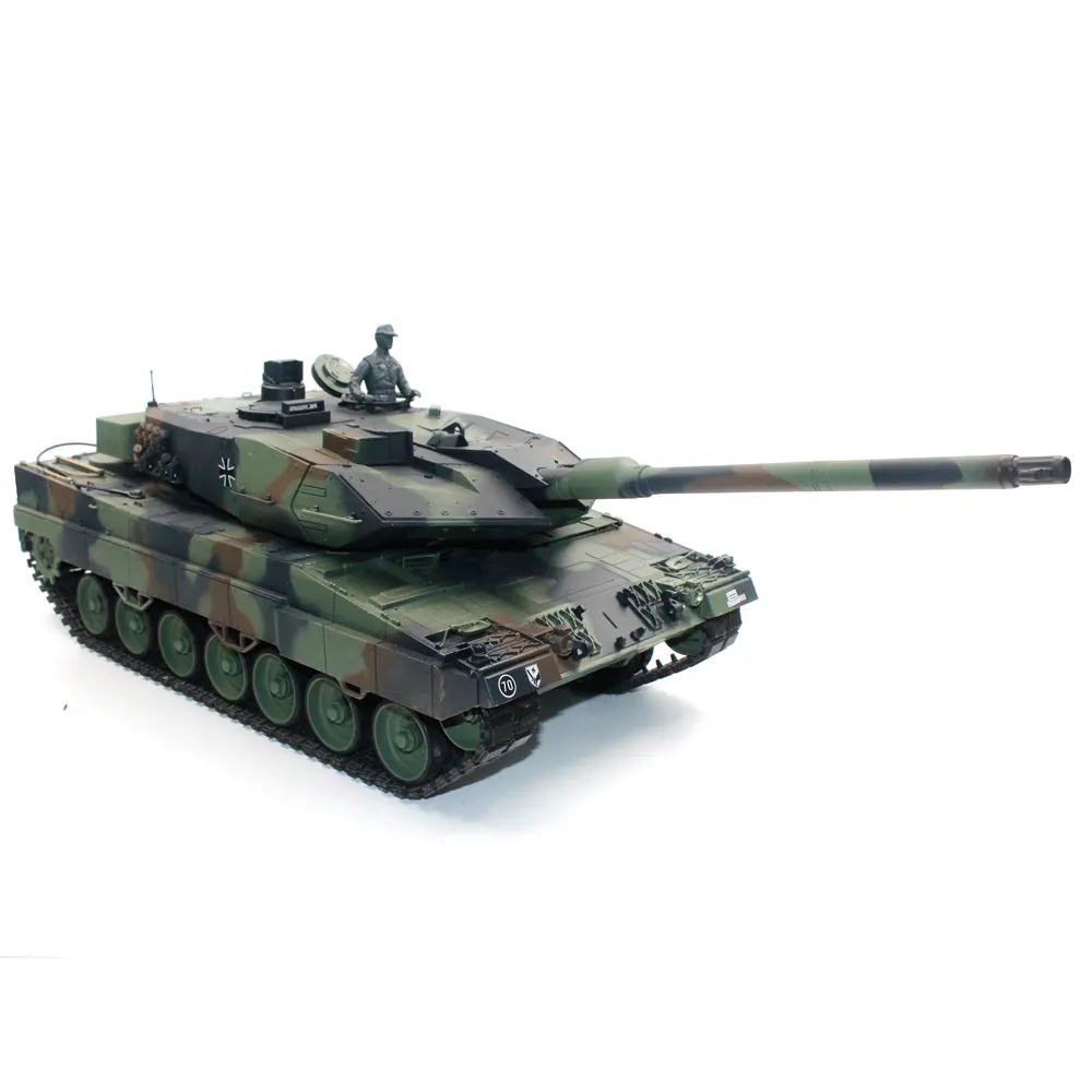3889 Heng Long 2.4Ghz German Leopard 2 A6 Radio Control Metal Gears Track rc battle tank 1/16 Toys