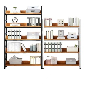 Estantería moderna de hierro forjado de 3 capas de Metal para muebles del hogar y sala de estar, estantería larga de esquina montada en la pared - Product Image 5
