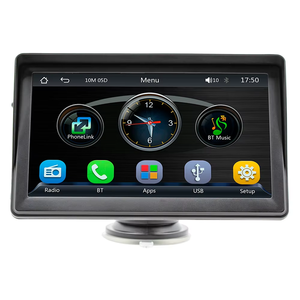 7 pouces IPS universel écran tactile voiture Portable sans fil <span class=keywords><strong>Apple</strong></span> <span class=keywords><strong>CarPlay</strong></span> tablette camion Bus multimédia Navigation stéréo Linux - Product Image 4