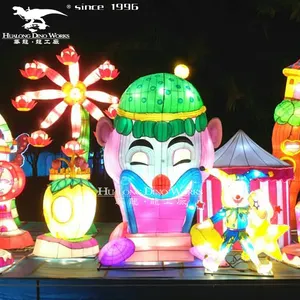 中国传统灯笼动画人物户外灯笼产品