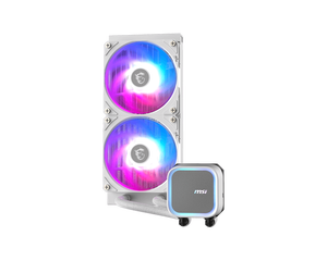 Nouveauté <span class=keywords><strong>MSI</strong></span> MAG CORELIQUID A13 240 WH & BK ventilateur de refroidissement liquide CPU <span class=keywords><strong>AIO</strong></span> ARGB 360mm radiateur en aluminium - Product Image 4
