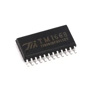 LED sürücü IC çip TM1668 SOP24