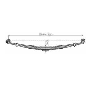 Листовая рессора для тяжелых грузовиков - Product Image 1