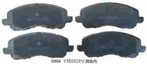 Plaquettes de frein à disque avant SDCXSAC pour Mitsubishi Eclipse Galant Lancer Outlander D866 pièces de voiture pour modèle FAW et Land Cruiser - Product Image 6