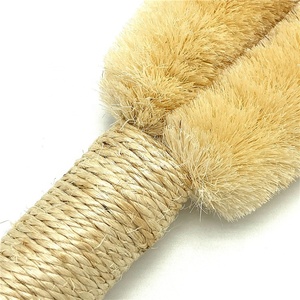 天然素食手工日本去角质水疗干燥剑麻沐浴和身体产品身体工刷有机刷子