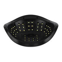 Lampe à ongles portable BLUEQUE Swift 168W UV/LED, solution de manucure automatique haute puissance, minuteurs réglables, séchage rapide, pour salon de manucure.
