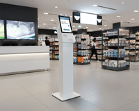 Kiosco de Autopago Android de 15.6 Pulgadas con Escáner de Código de Barras Integrado y Lector de Tarjetas para Comercio Minorista e Información