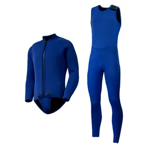 Buceo Surf Trajes de neopreno 4mm SCR Traje DE BUCEO Traje de neopreno Hombres Surf Snorkel Traje de neopreno