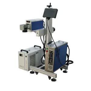 Máquina de impressão a laser uv do tubo do pvc do plástico da impressão do laser do tubo do pvc da cor verde