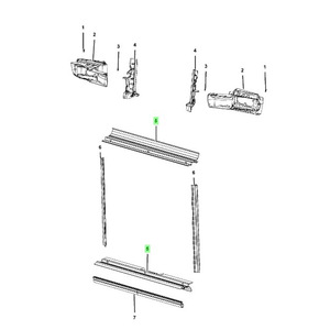 Junta de Goma Suave para Sistema de Refrigeración Dodge Challenger 68050130AB para Reemplazo y Reparación 2014-2020 en Transmisión Automática - Product Image 2