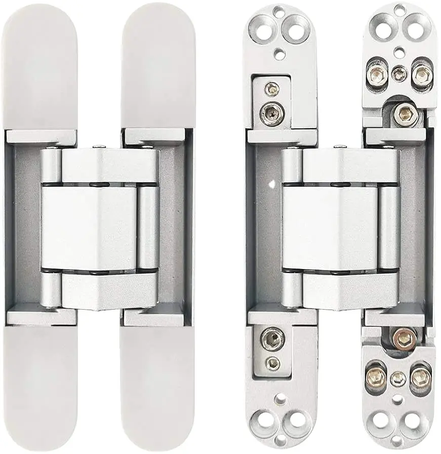 High quality 3D adjustable concealed hinge /Invisible door hinge 3d adjustable concealed steel door hinge