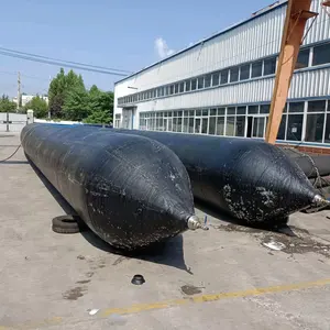 Sacs gonflables en caoutchouc marins gonflables de lancement de levage de bateaux personnalisés