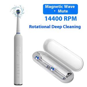Sikat Gigi Elektrik Putar Model Baru Lembut Tahan Air Nirkabel Ultrasonik Kustom Oral Ole Ping Grosir Pabrik - Product Image 3