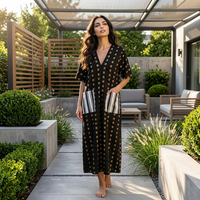 Robe imprimée ample à pois, style européen et américain, tendance, pour femme, grande taille, nouvelle collection été 2026