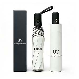 Wholesale Promotional Gift <b>Folding</b> Umbrella Business Personal Logo Sunshade Custom Rain Automatic Windproof Umbrella with Logo - Product Image 1