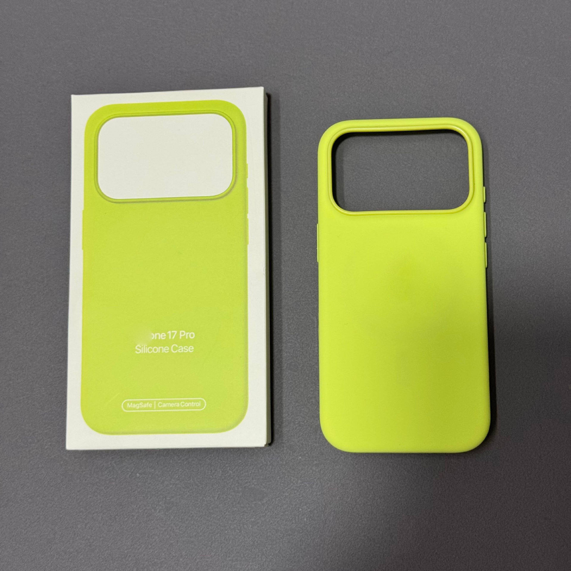 Neon yellow with logo