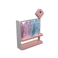 Maison de jeu intérieure Armoire à jouets pour enfants pour le jeu de rôle-Ensemble de simulation d'hôpital pour animaux de compagnie-Simulation de scénario de voir un médecin pour petits animaux jeu de simulation en bois