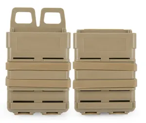 Fast Mag Pouch Box ABS Tactical Magazine Pouch Bag Holster Molle Strike System for 5.56 Mags