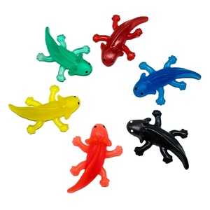 30 pz/borsa all'ingrosso TPR gomma elasticizzato Salamandrid giocattoli Lassic divertenti Capsule giocattoli per bambini Custom distributori automatici di tritone promozionale - Product Image 1