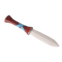 Nouveau jouet d'épée factice en mousse pour Halloween, accessoires de costume de cosplay, couteau