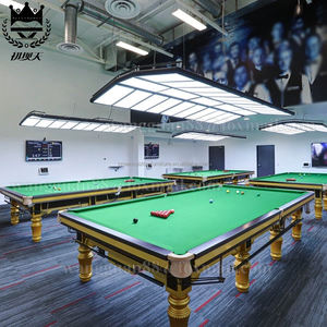 Mesa de Billar Profesional de Acero con Cojín, Mesa de Snooker de Madera Maciza de 12 pies - Product Image 1