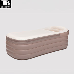 Baignoire <span class=keywords><strong>Gonflable</strong></span> Pliable Portable pour Adultes en PVC Épaissi, Baignoire Autonome pour <span class=keywords><strong>Spa</strong></span> à Domicile et Douche - Product Image 3