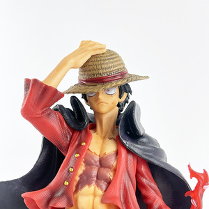 MAX 1 Pièce <span class=keywords><strong>Luffy</strong></span> Anime Figure Statues Modèle Jouet Unisexe Grande Statue Nika <span class=keywords><strong>Luffy</strong></span> (Peut Changer La Tête) 24CM - Product Image 5
