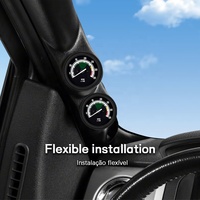 MrGauge Resistance Automotive Dashboard Display 100MM 200-3500 RPM Dual Voltage Tachometer Gauge untuk Truk Berat Benz
