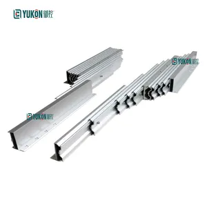 Extension Table Slide Aluminum Alloy Section Heavy Duty Telescopic Folding Table Slide Extension Mechanism