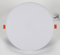Panneau LED rond dissimulant 12w 18w 24w Panneau LED rond pour plafonnier