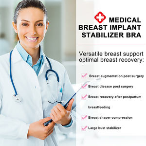 의료 등급 압박 브라 수술 후 회복 보정 탑 가슴 확대 수술 브라 - Product Image 5